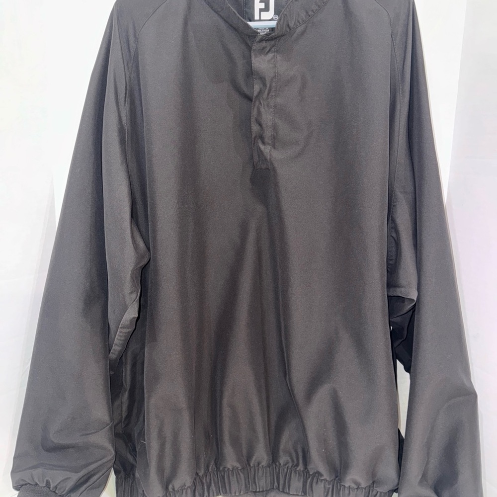FootJoy Black Windbreaker Jacket
